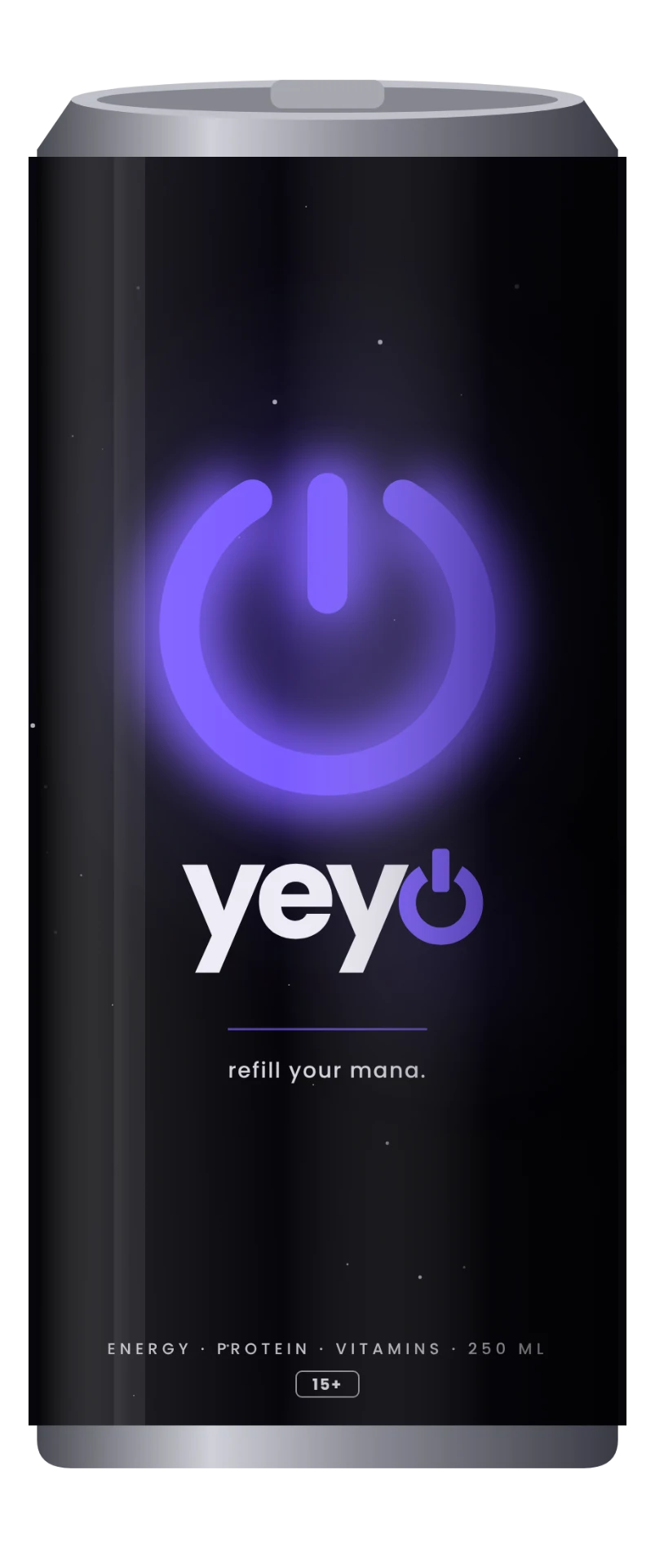 yeyo burk, framsida. refill your mana.